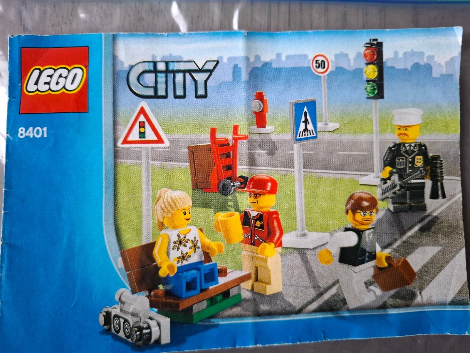 Lego City 8401, Ophalen, Lego, Inclusief instructies, Complete set