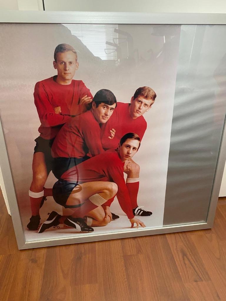Oud Ajax spelers, Verzamelen, Ophalen, Gebruikt, Ajax, Poster, Plaatje of Sticker
