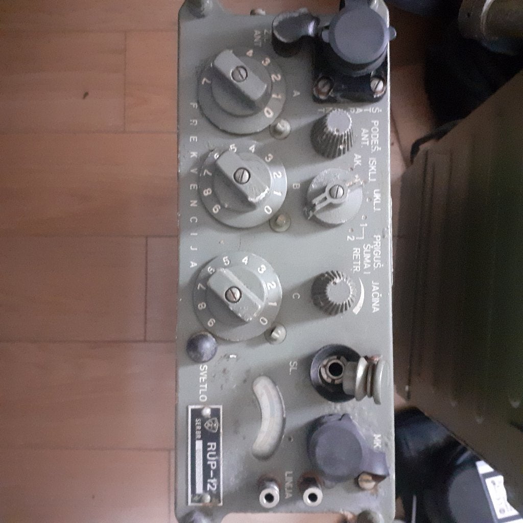Yugoslavian army radio RUP-12, Verzenden, Overige soorten, Overige gebieden, Overige typen