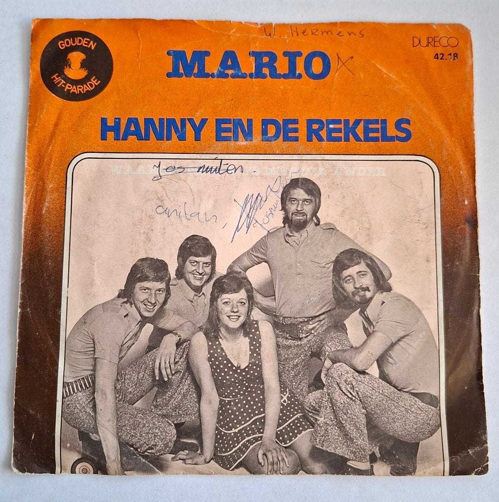 Hanny en de Rekels - Mario, Ophalen of Verzenden, Gebruikt, Nederlandstalig, Single