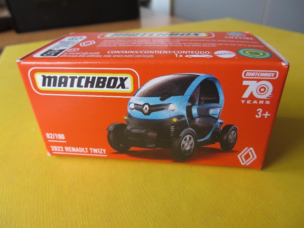 Matchbox Renault Twizzy, Ophalen of Verzenden, Nieuw, Auto