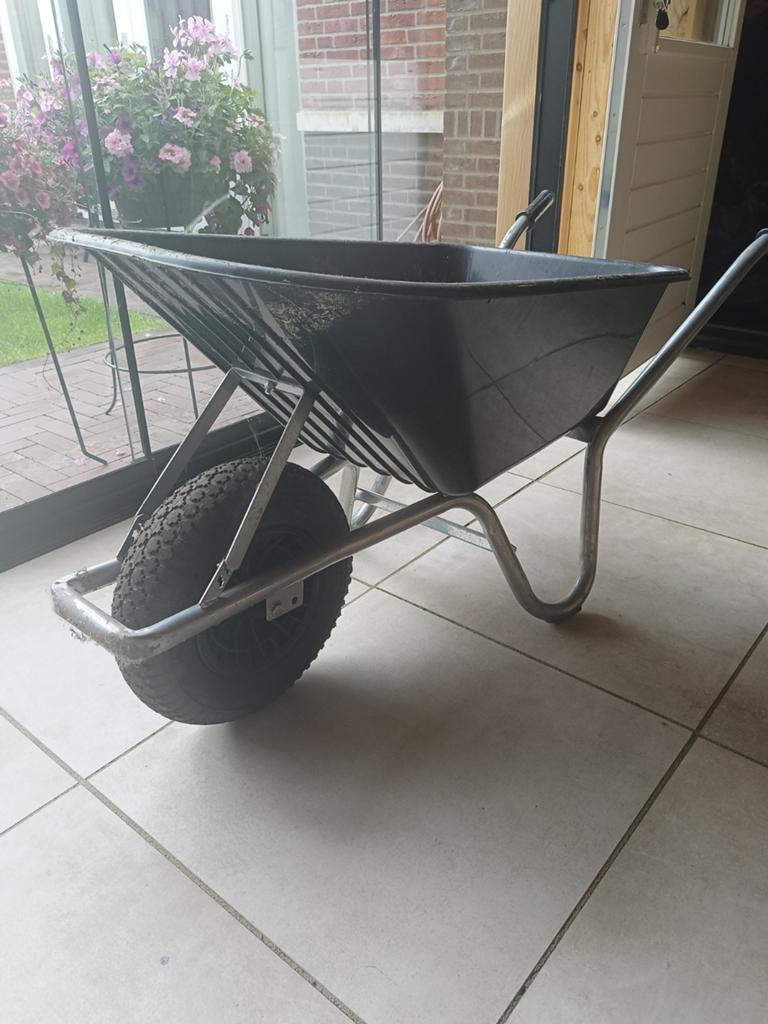 Kunststof kruiwagen, gebruikt maar in goede staat, Ophalen of Verzenden, Gebruikt, Handmatig, Eenwielig