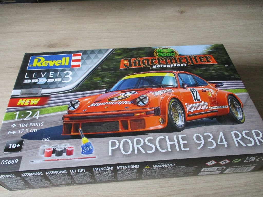 Revell Porsche 934RSR, Auto, Revell, Groter dan 1:32, Nieuw