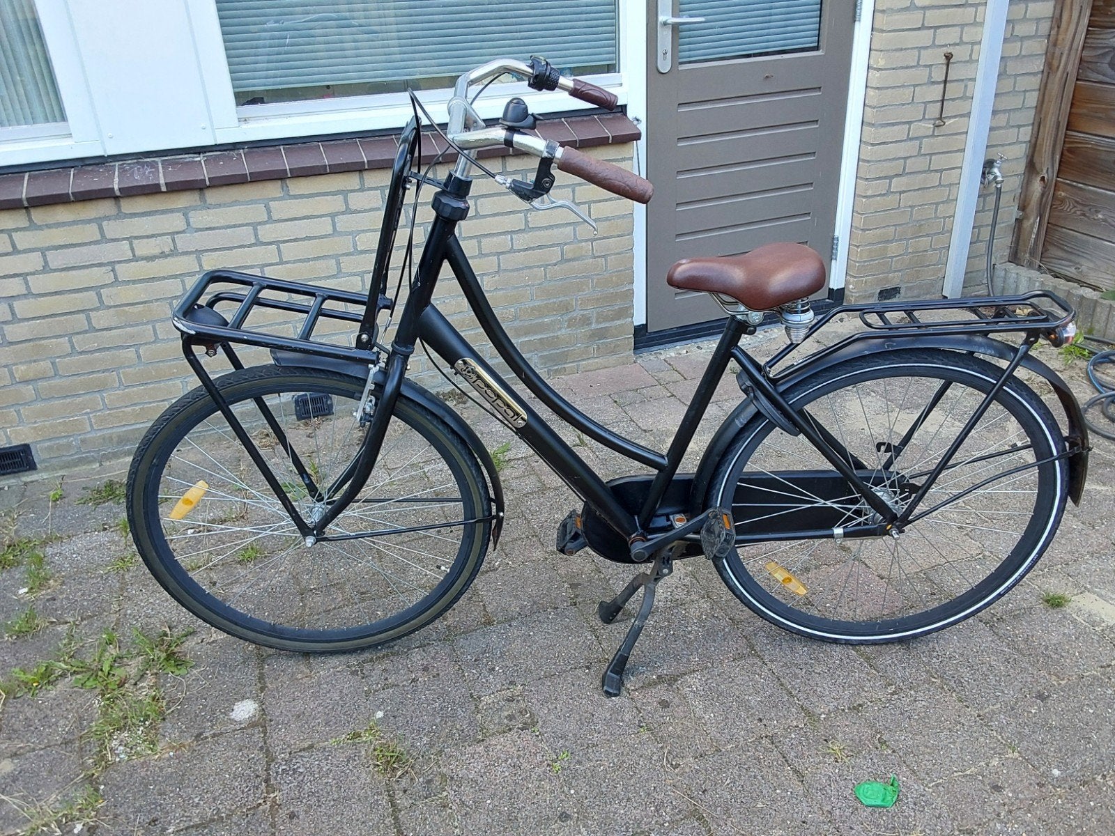 Stevige fiets met voordrager, Terugtraprem, Gebruikt, 50 tot 53 cm, Ophalen