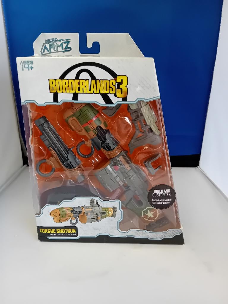 Microarmz Borderlands 3 Torgue shotgun + display, Ophalen, Nieuw