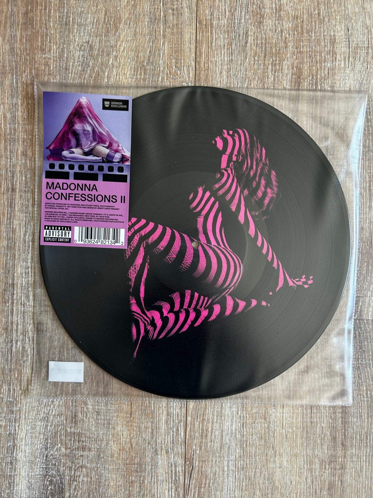 Madonna - Confessions II Grindr Picture Disc Vinyl, LP, Zo goed als nieuw, Verzenden, Pop