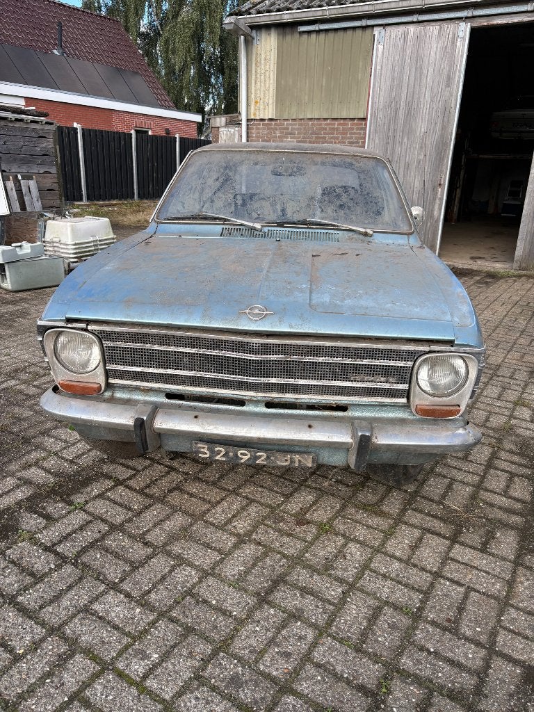 Opel Kadett Olympia A 1.7 1969 met LPG, Achterwielaandrijving, 4 cilinders, Kadett, Blauw