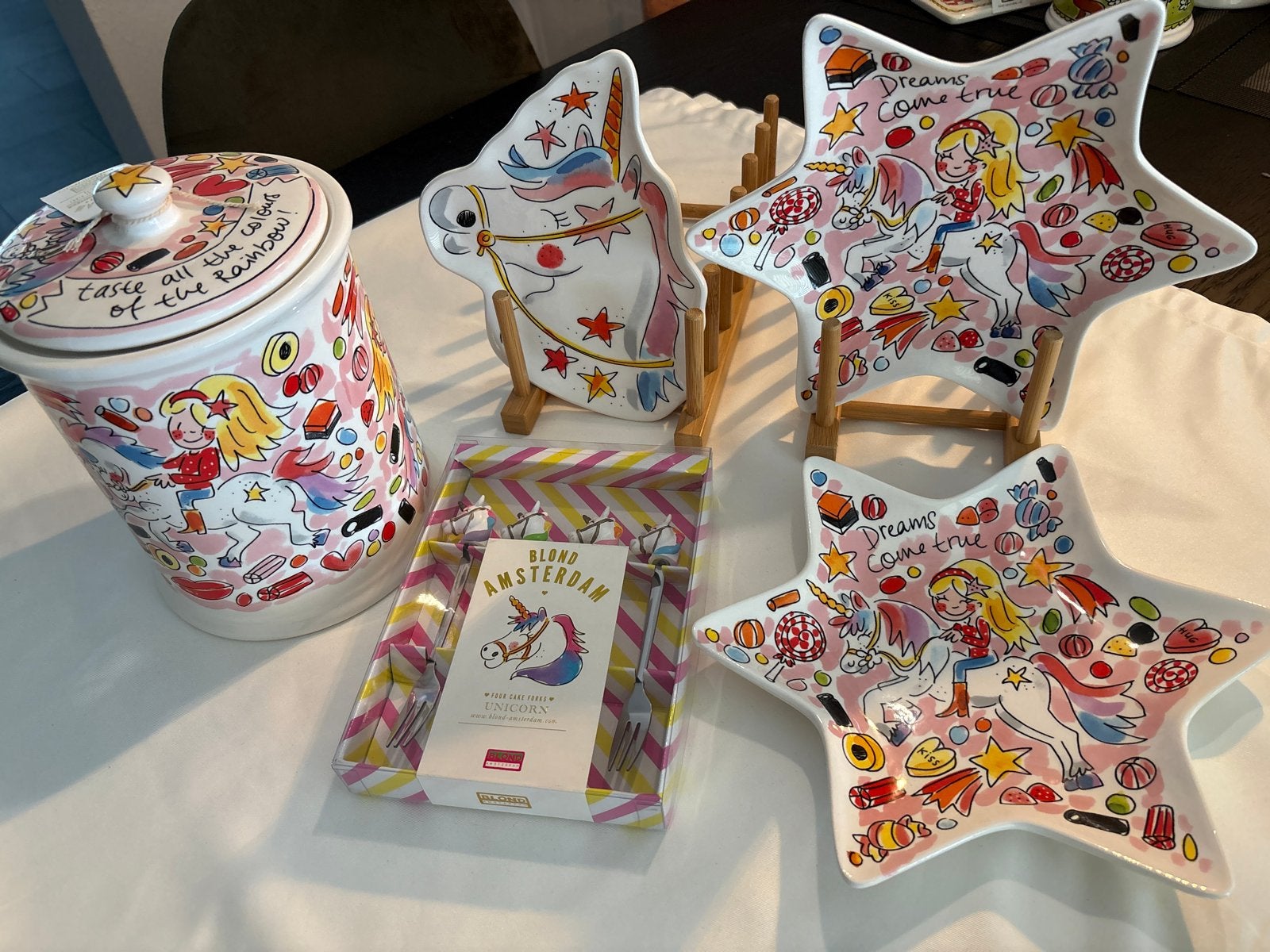 Blond Amsterdam Unicorn Servies - Nieuwstaat, Ophalen, Overige typen, Nieuw, Aardewerk