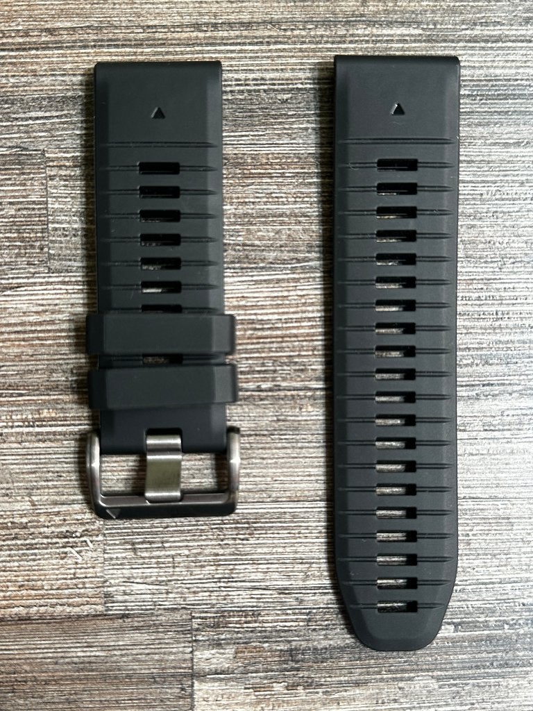 25124e Originele Garmin Siliconen Polsband 51mm, nieuw, Garmin Nederland BV, https://support.garmin.com/nl-NL/, Zwart, Garmin