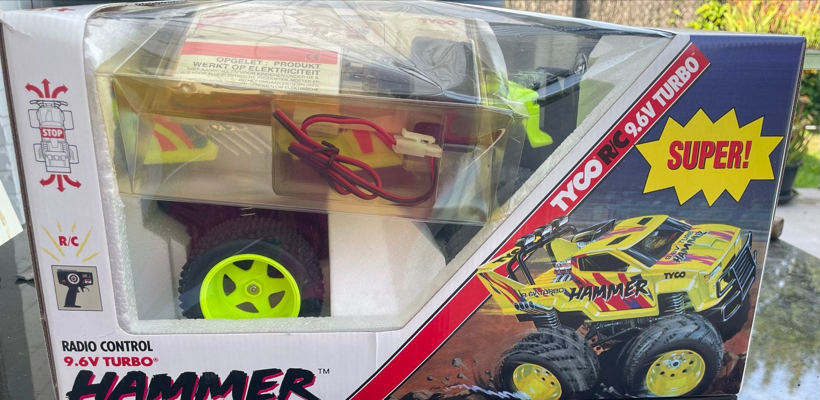 Vintage Tyco Hammer 9.6V Turbo uit 1992, Ophalen, Nieuw