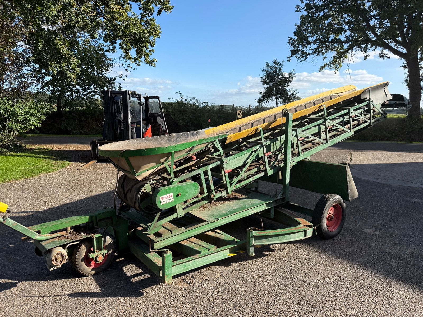 Hallenvuller visser KB11, Verzenden, Aardappeltechniek