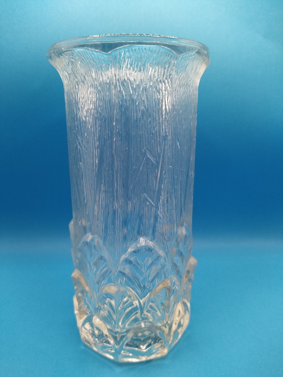 Vintage glazen vaas Fidenzia Italië, jaren ‘60., Ophalen of Verzenden
