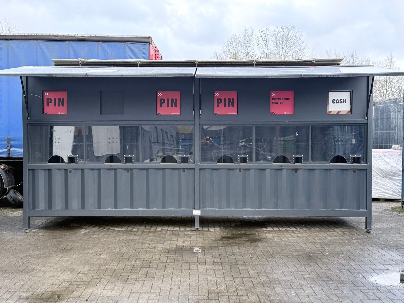 6 Persoons Kassa Ticket  Verkoop Unit, Ophalen