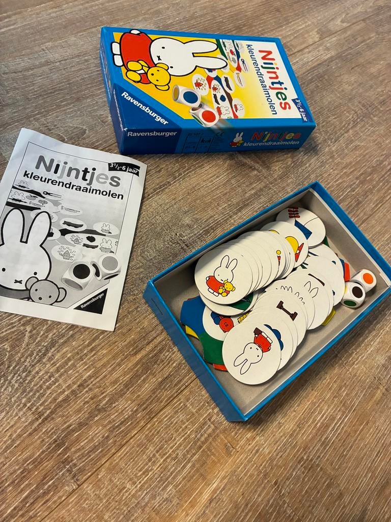 Nijntje spelletje, Drie of vier spelers, Ophalen of Verzenden, Zo goed als nieuw