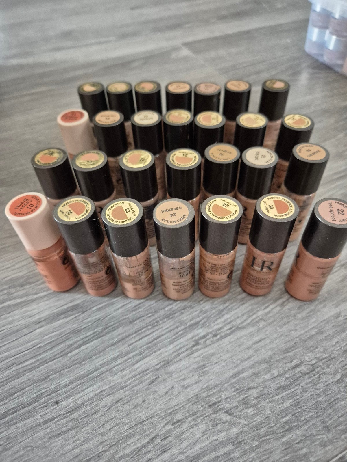 Helena Rubinstein Foundation Samples - Diverse Tinten, Overige kleuren, Zo goed als nieuw, Make-up, Verzenden