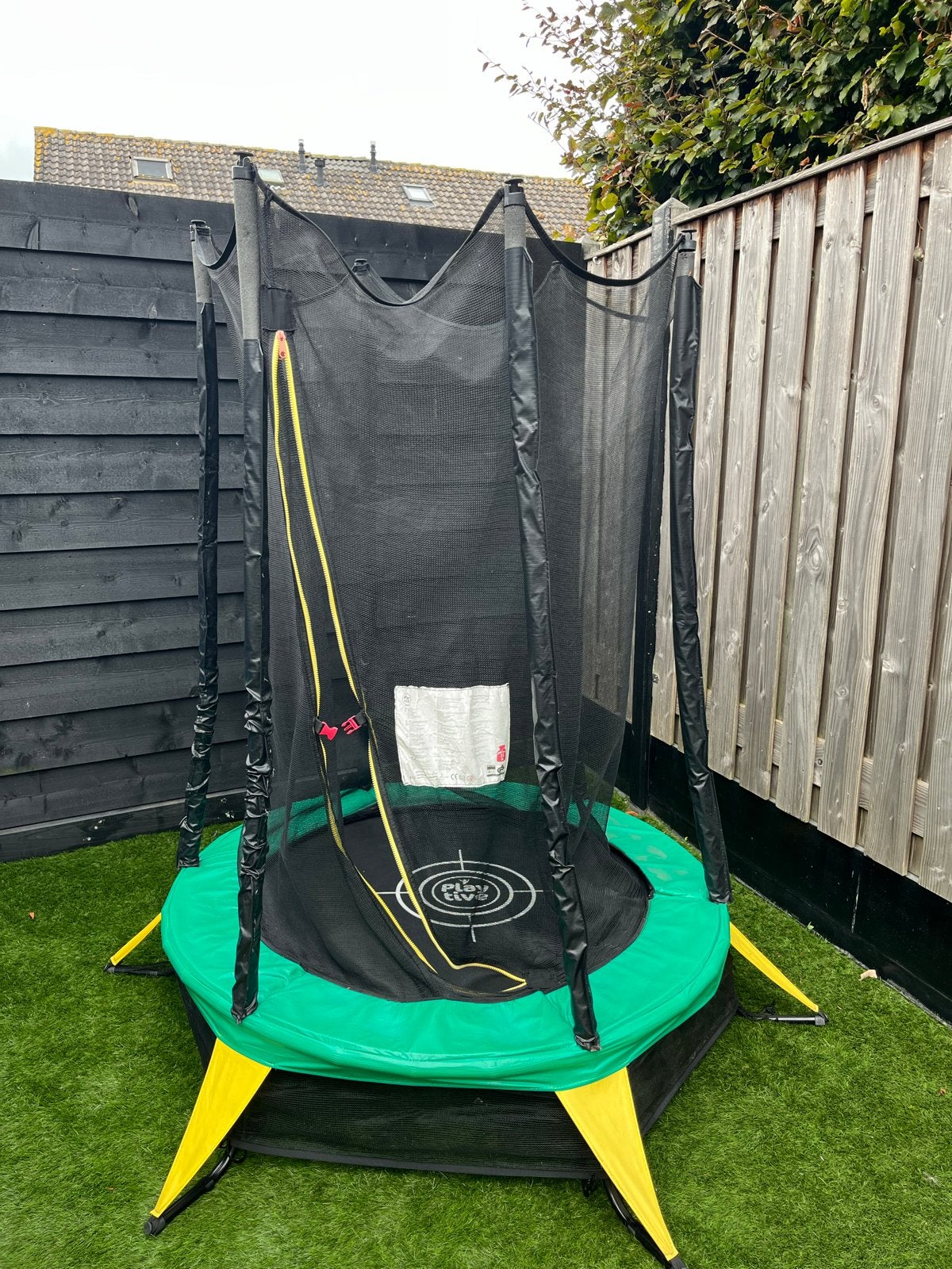 Playtive trampoline 140 cm met veiligheidsnet, Ophalen, Zo goed als nieuw