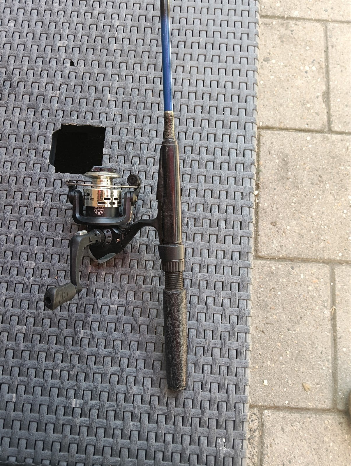 Hengel met molen Combo Spin 180cm 5-30g, Ophalen, Gebruikt, Complete hengel