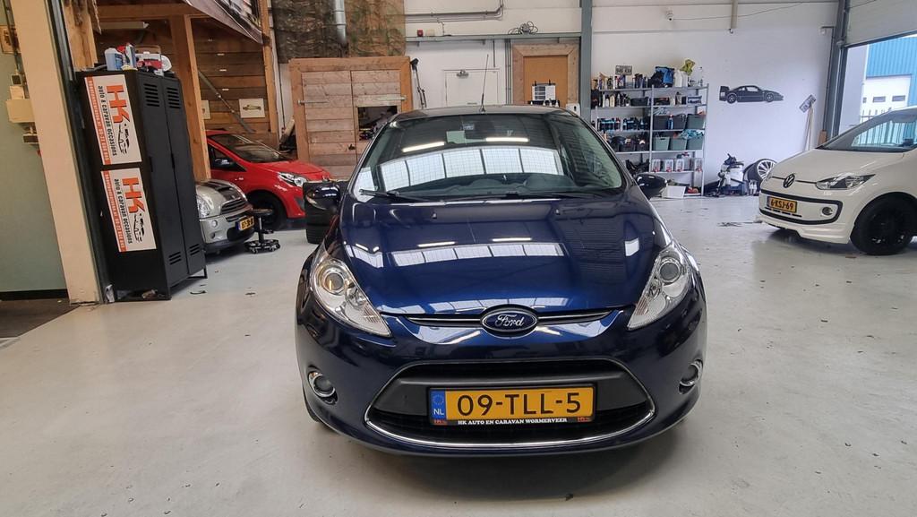 Ford Fiesta 1.25 Titanium Clima, Bluetooth, NAP, Cruisecontr, Auto's, Voorwielaandrijving, Parkeersensor, Stof, 1242 cc