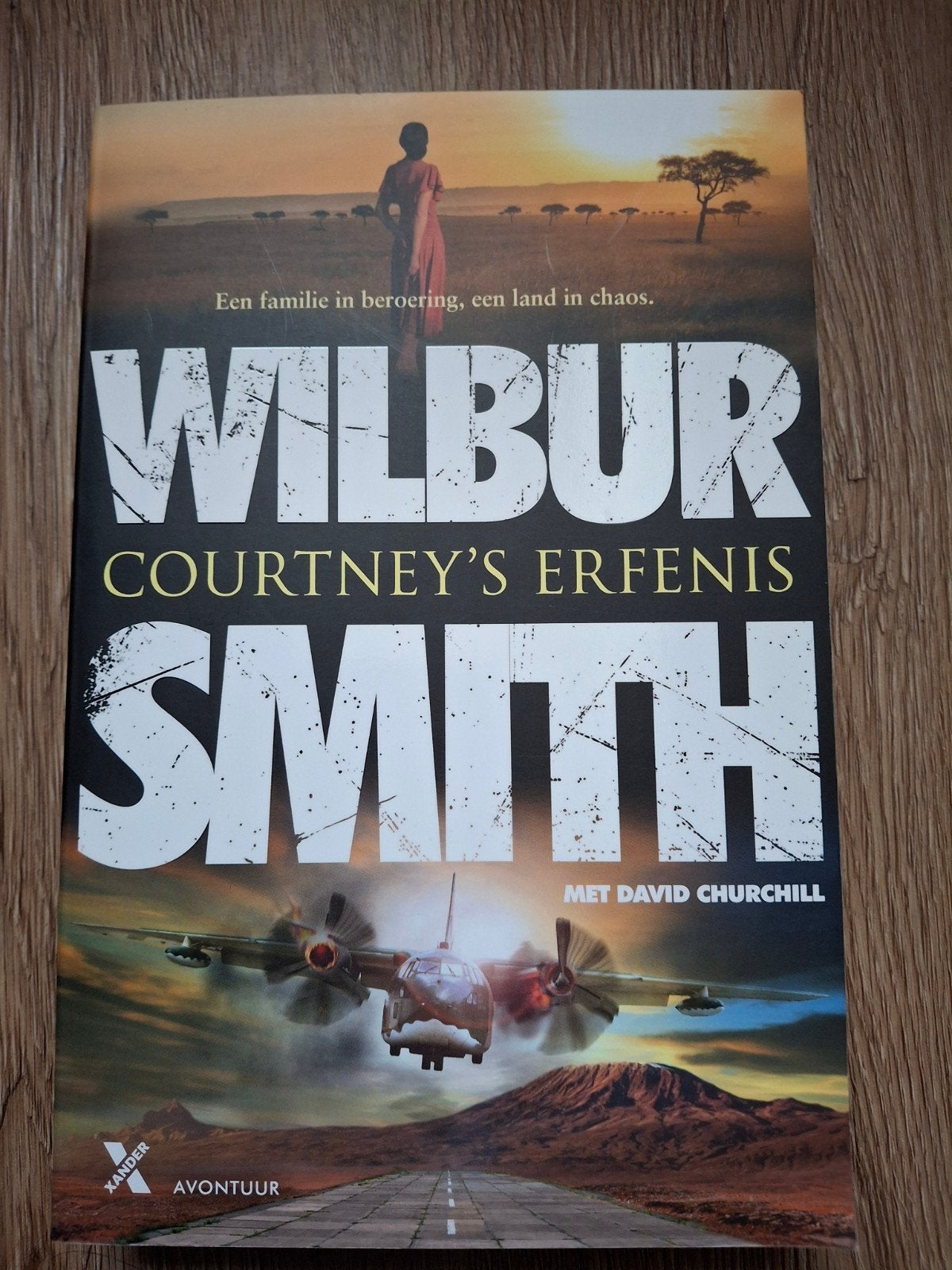 Wilbur Smith - Courtney's erfenis, Ophalen of Verzenden, Zo goed als nieuw, Wilbur Smith; David Churchill