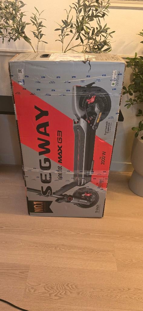 step, Fietsen en Brommers, Steps, Ophalen of Verzenden, Gebruikt, Elektrische step (E-scooter), Segway Ninebot