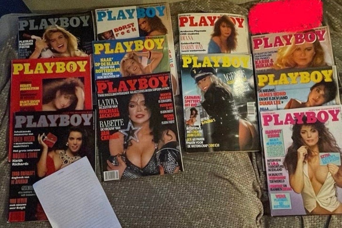 Vintage Nederlandse Playboy jaargang 1989, Ophalen of Verzenden, Gelezen, Overige typen