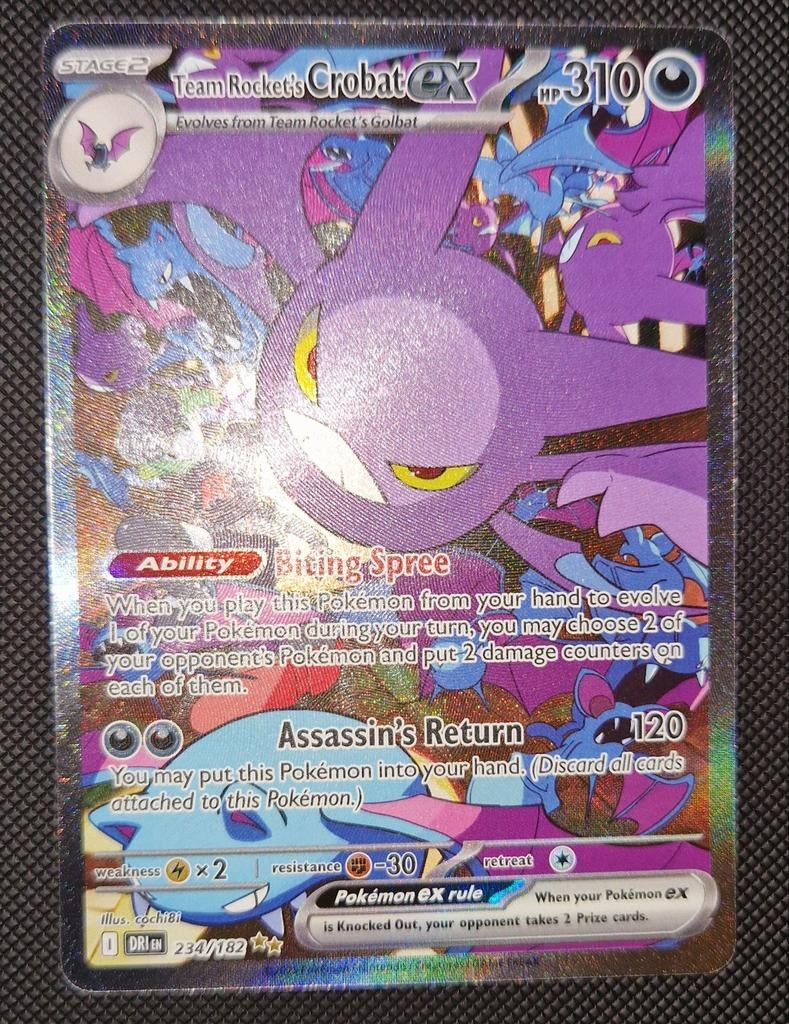 Team Rocket's Crobat Mint, Ophalen of Verzenden, Zo goed als nieuw