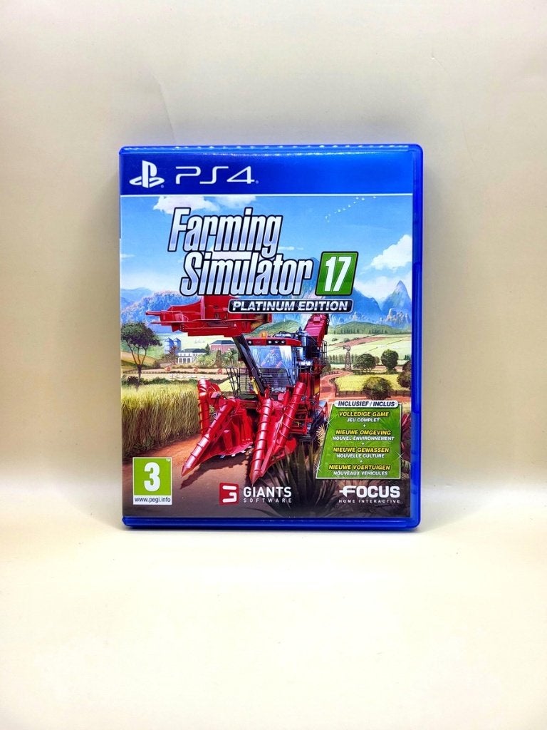 Farming Simulator 17 Platinum Edition - PlayStation 4 - PS4, 1 speler, Sony support, Taurusavenue 16 Hoofddorp, Eén computer