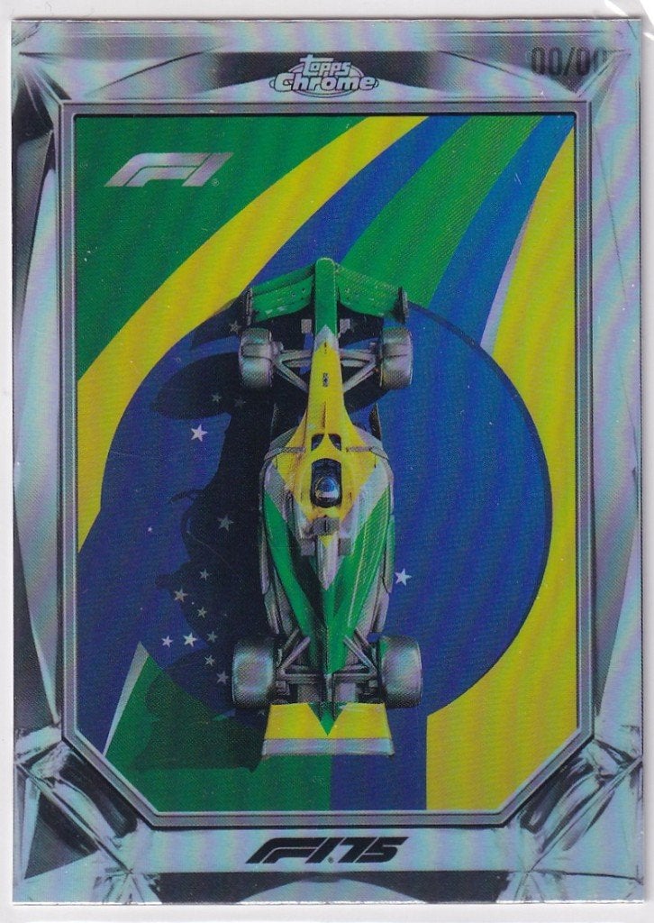 Brazilian Tribute Diamond Drives Refractor #F175-5, Verzenden, Nieuw, Formule 1