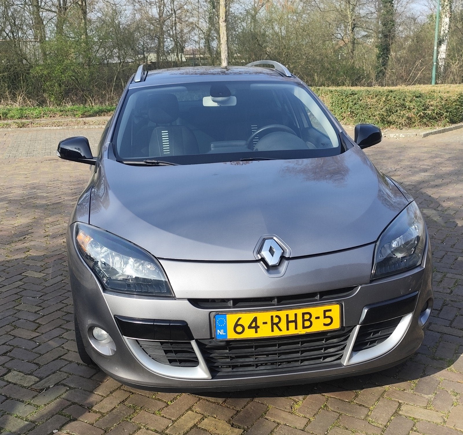 Renault Mégane 1.4 16V TCE 96KW Estate 2011 Grijs, Auto's, Voorwielaandrijving, Stof, Zwart, 4 cilinders