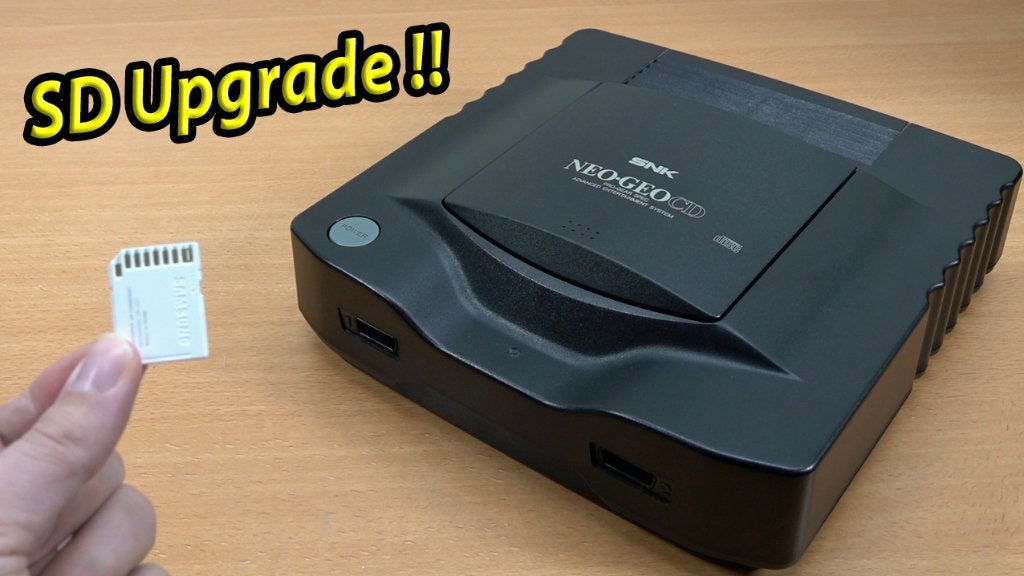 Neo Geo CD / Met SD Card Upgrade, Ophalen, Overige merken, Gebruikt