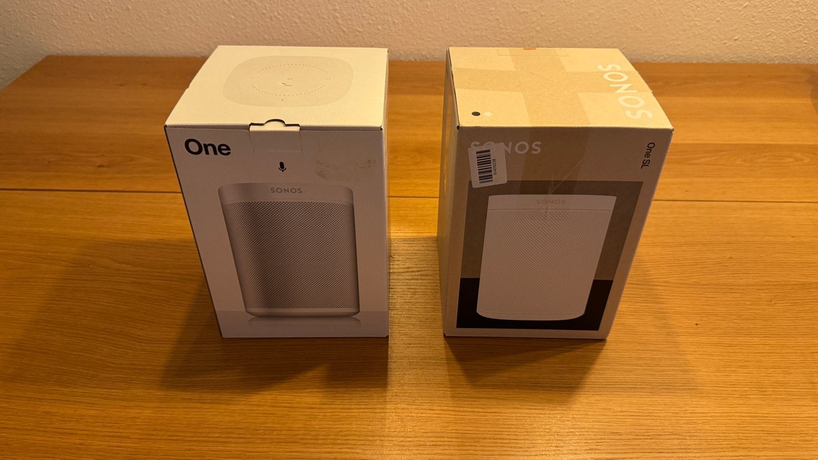 Sonos One en Sonos One SL speakers - Zo goed als nieuw, Ophalen, Slimme speaker, WiFi, Zo goed als nieuw