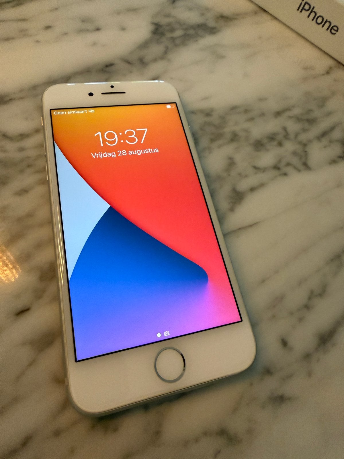 iPhone 8 64GB Wit - Krasloos scherm, perfecte staat, Ophalen, Wit, Zo goed als nieuw, 64 GB