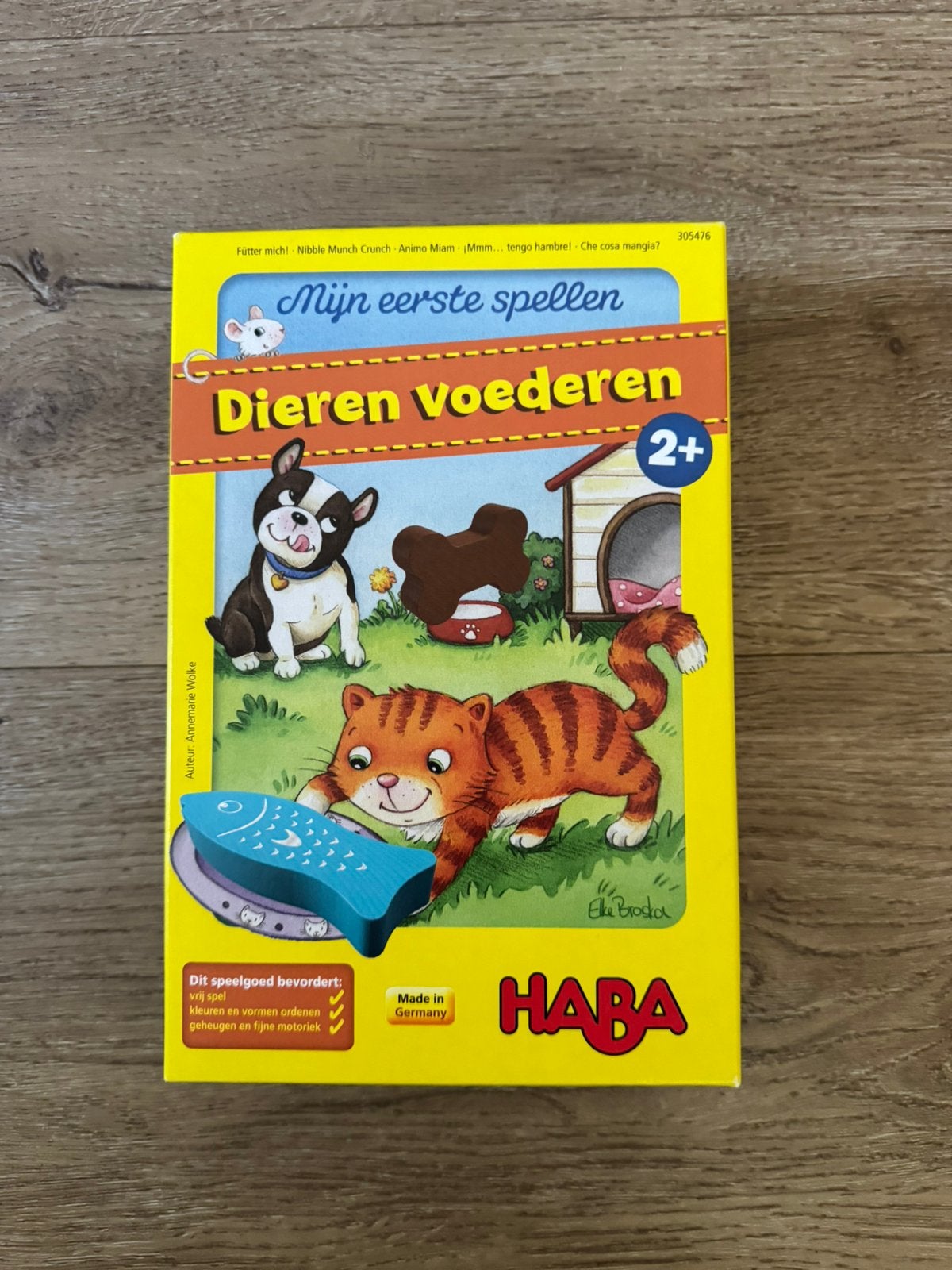 Haba mijn eerste spellen dieren voederen, Ophalen, Zo goed als nieuw