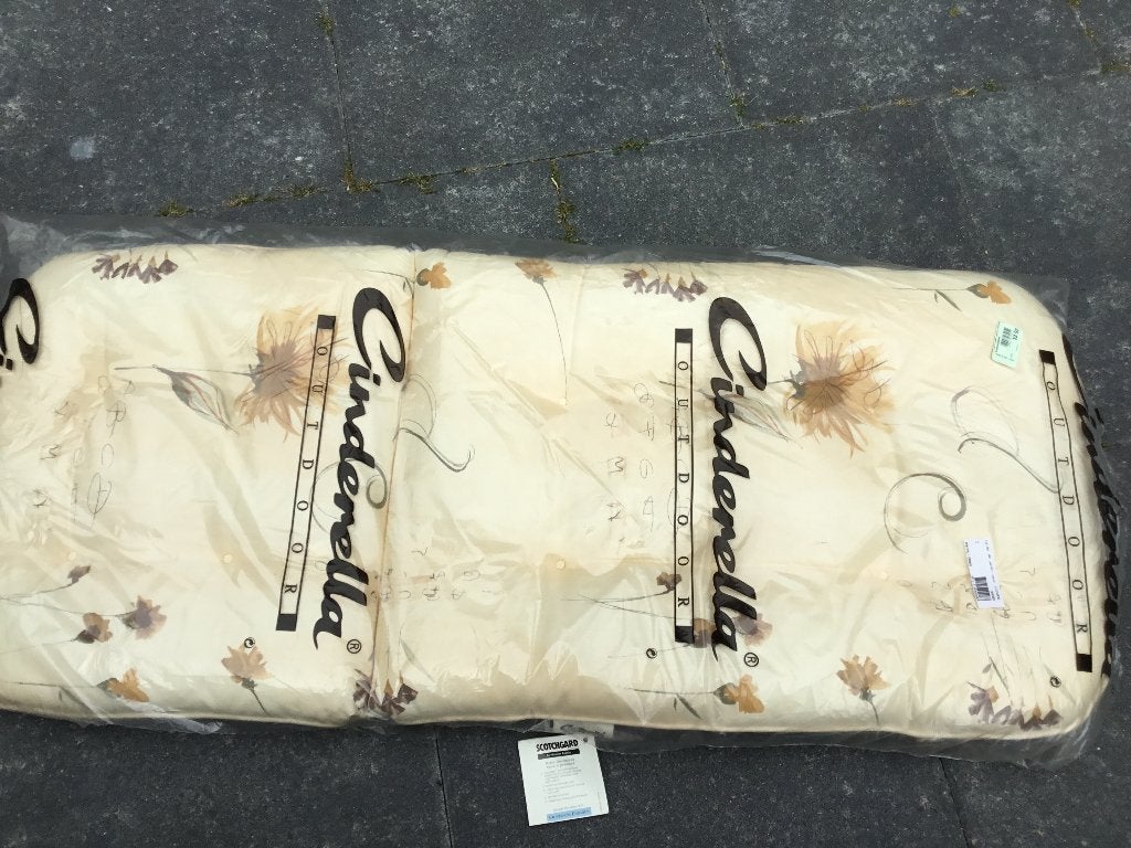 Tuin stoel kussens, 3x hoge rug, Ophalen, Overige materialen, 3 zitplaatsen, Nieuw