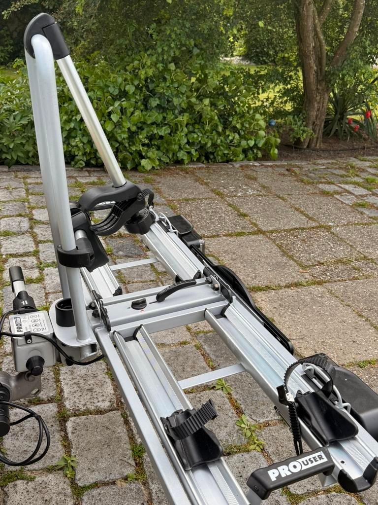 Fietsendrager  60kg zgan pro user diamant, Ophalen of Verzenden, Zo goed als nieuw, Trekhaakdrager, Brede banden