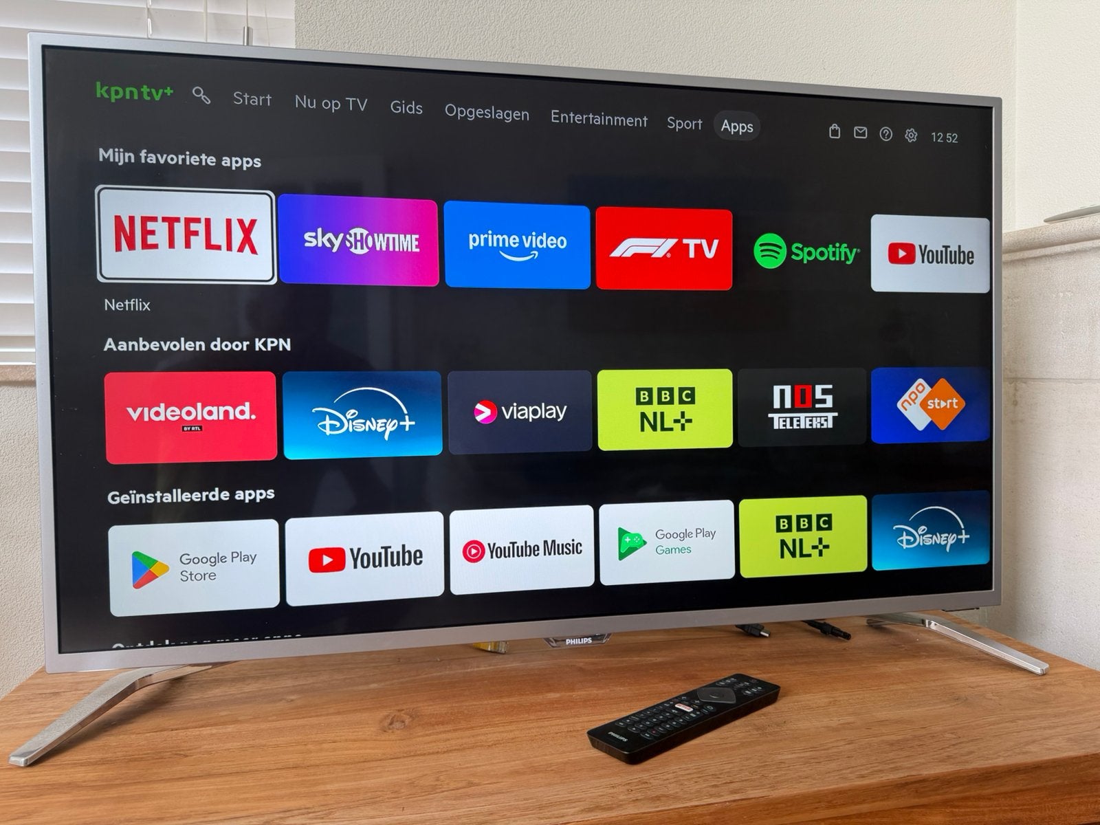 Philips 43" 4K Ultra HD smart LED TV, Ophalen, Philips, LED, 120 Hz