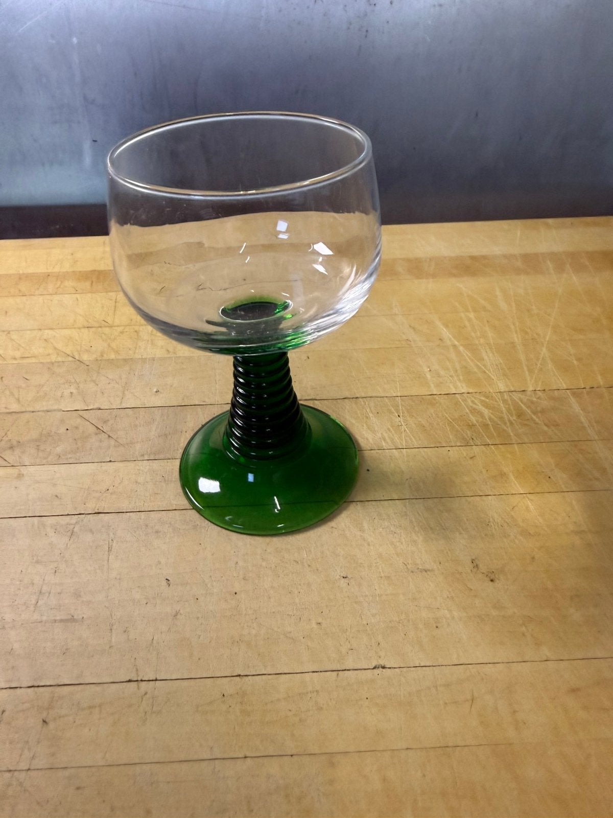 13 vintage retro moezel glazen, Ophalen, Zo goed als nieuw, Frisdrankglas