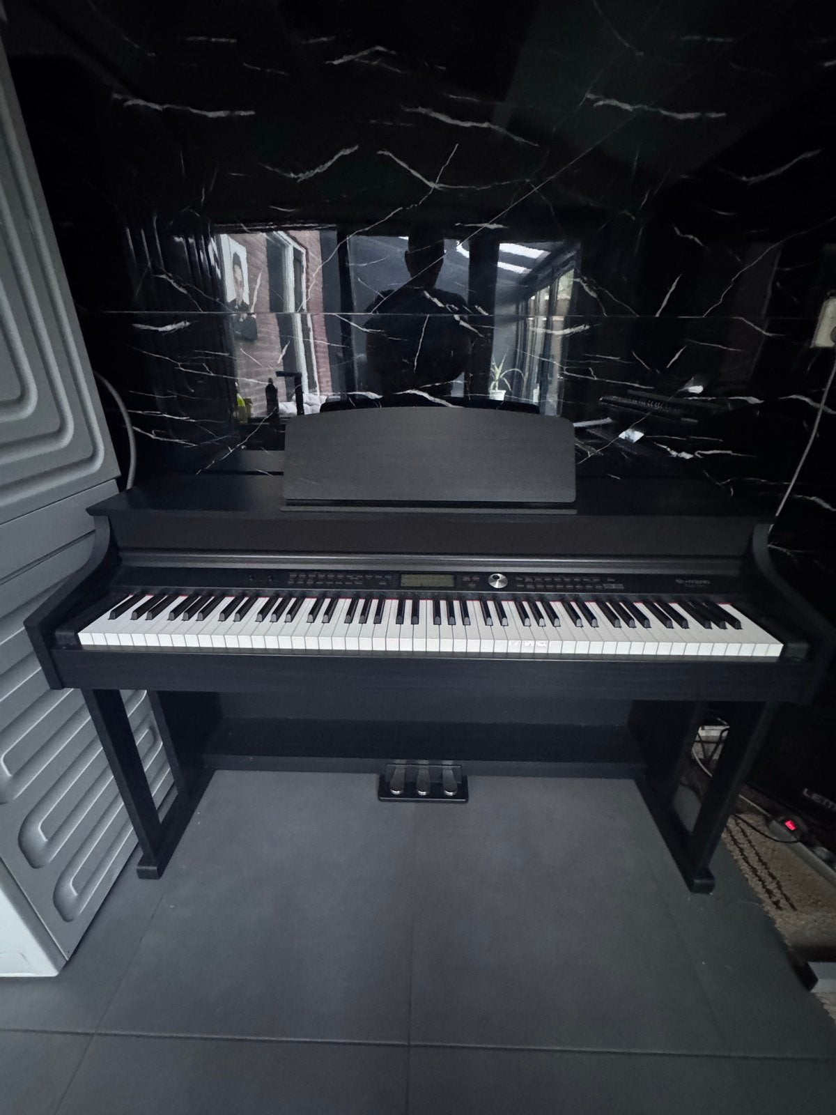 Thomann DP-95 Digitale Piano - Zwart, Ophalen, Zwart, Digitaal, Zo goed als nieuw