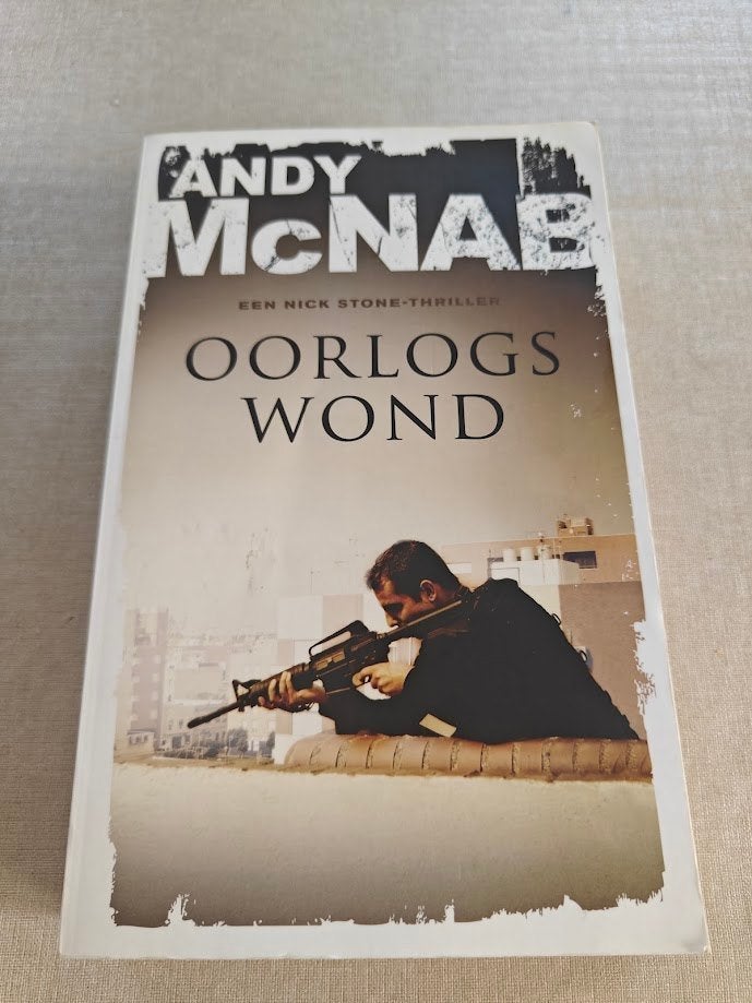 Oorlogwond - Andy McNab, Boeken, Ophalen, Zo goed als nieuw, Andy McNab