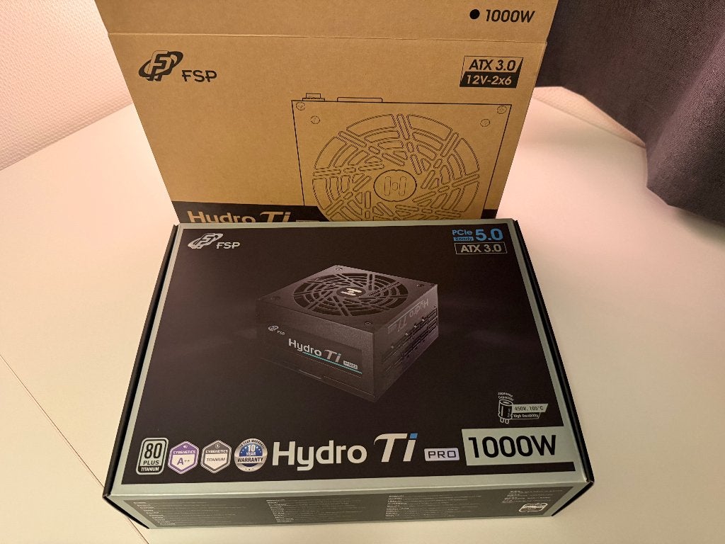 FSP Hydro Ti PRO ATX 3.0 1000w PSU, Ophalen of Verzenden, Zo goed als nieuw