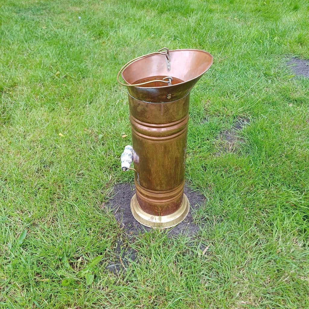 Koperen kolenkit, Antiek en Kunst, Ophalen of Verzenden, Koper
