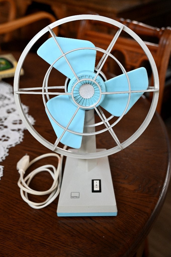 Ventilator vintage, Ophalen of Verzenden, Gebruikt, Tafelventilator