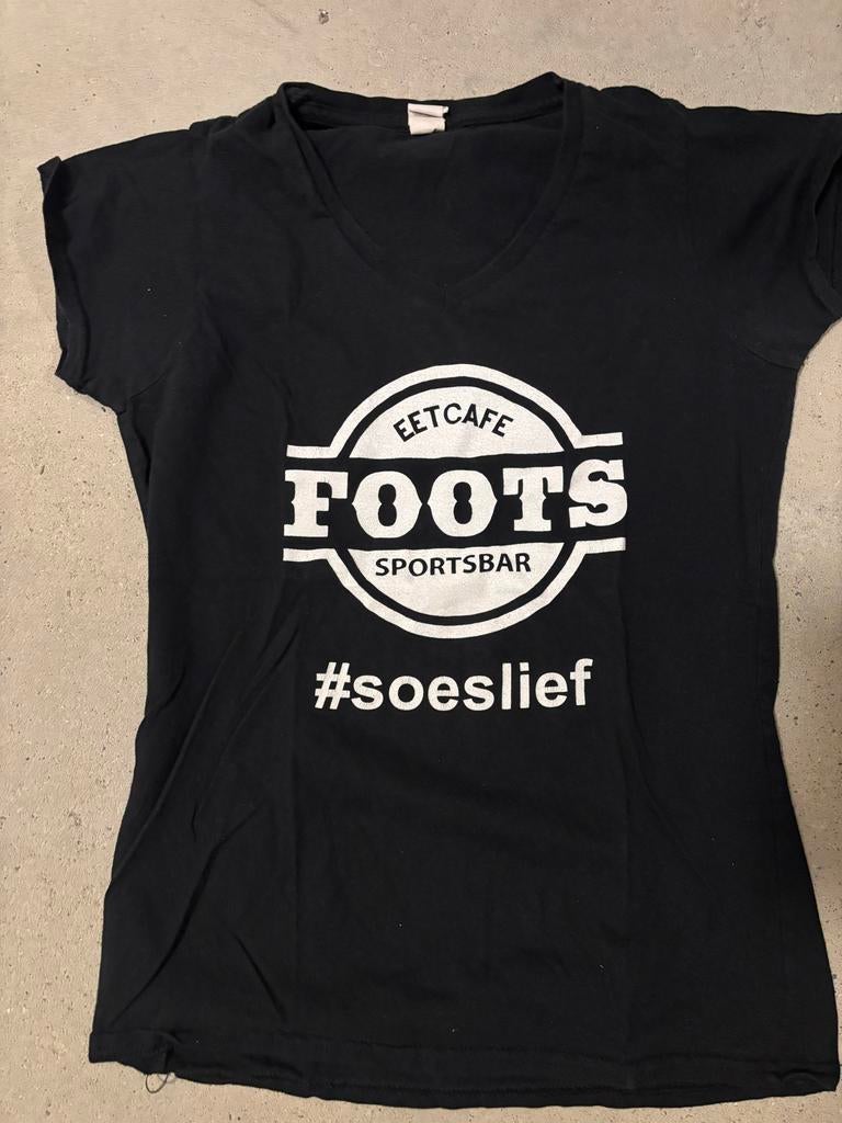 Eetcafe Sportsbar T-shirt #soeslief Merchandise, Kleding | Dames, Zwart, Ophalen of Verzenden, Korte mouw, Maat 36 (S)