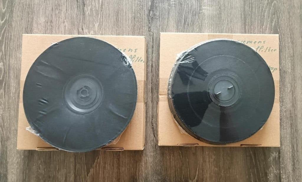 Siemens Koolstoffilters diameter 23 cm (2 stuks), Ophalen of Verzenden, Nieuw, 200 tot 400 m³ per uur, Overige typen