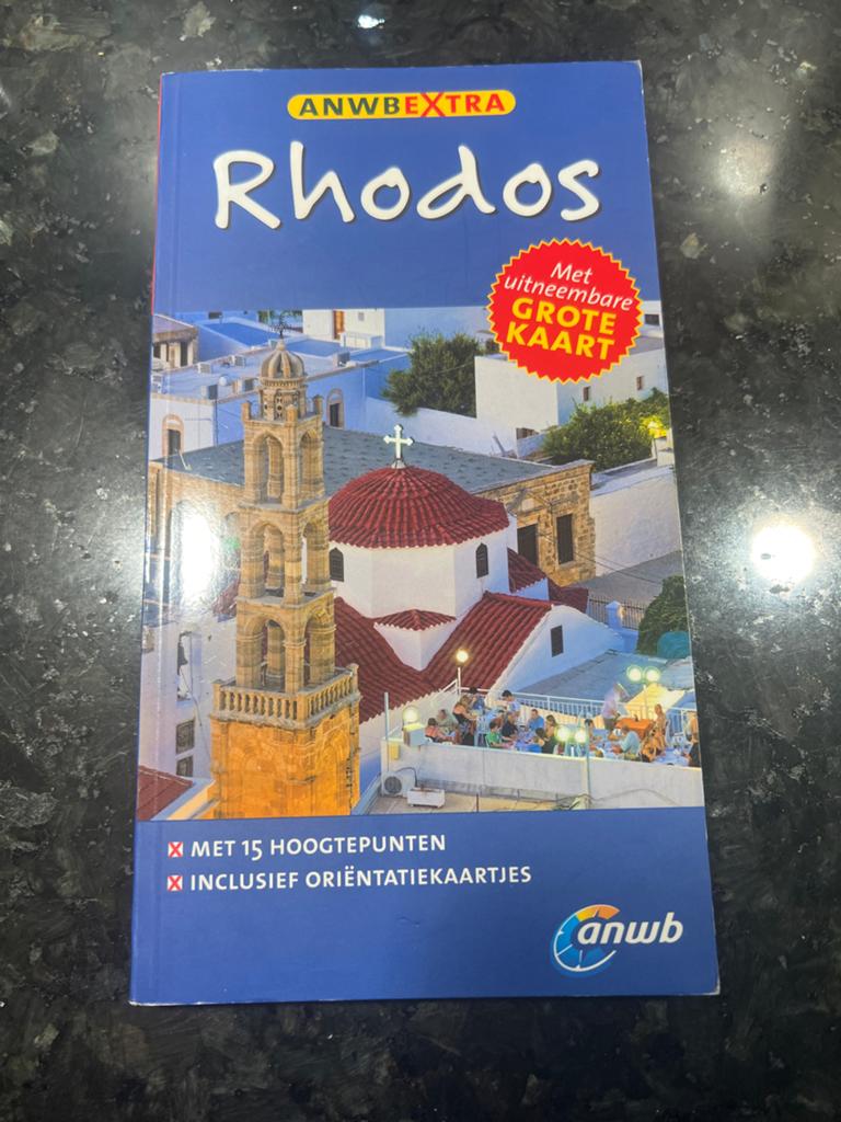 ANWB Extra Reisgids Rhodos - Met Grote Kaart, Boeken, Europa, Ophalen of Verzenden, Zo goed als nieuw, Reisgids of -boek