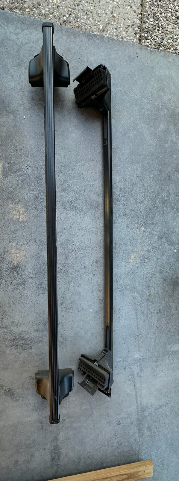 Dakdragers thule-squarebar-evo, Auto diversen, Ophalen of Verzenden, Gebruikt