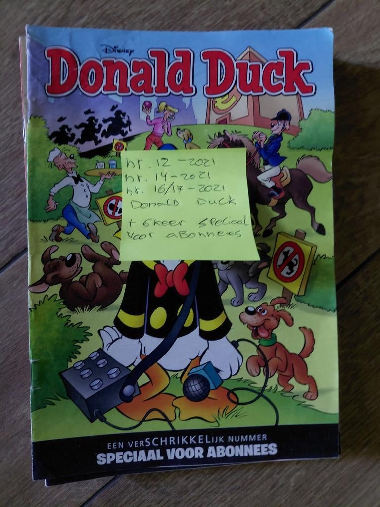 Donald Duck, Meerdere stripboeken, Ophalen of Verzenden, Gelezen, Walt Disney