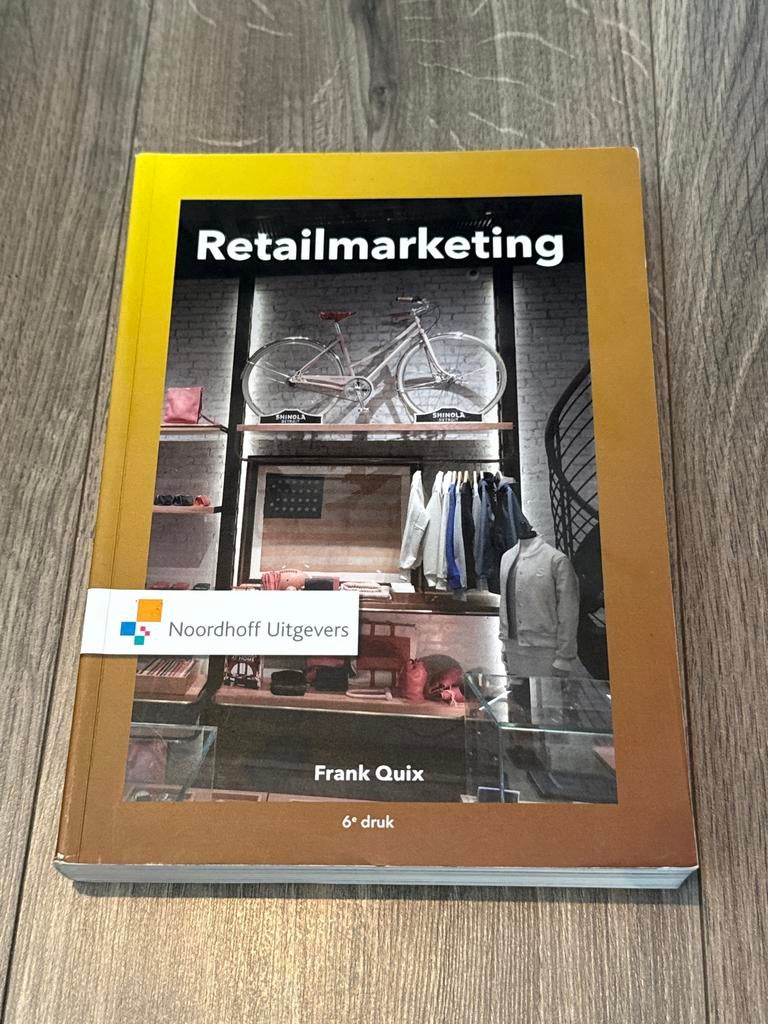 Retailmarketing - 9789001862954, Boeken, Studieboeken en Cursussen, Zo goed als nieuw, HBO, Gamma, Ophalen of Verzenden