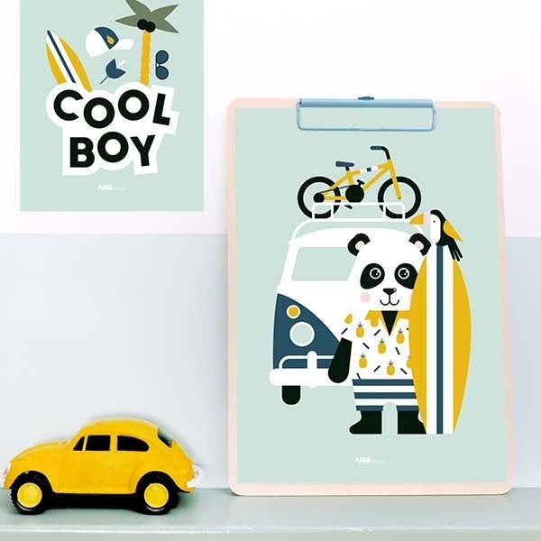 Foto 3 van Kinderposter Poster Kinderkamer Cool Boy ANNIdesign