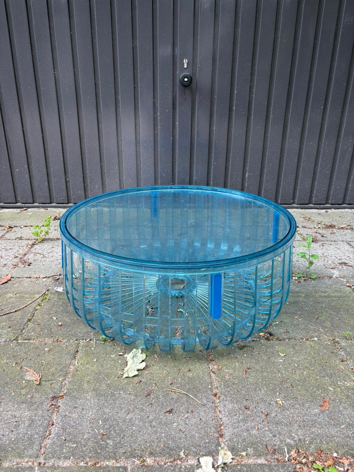 Kartell Panier Coffee Table, Ophalen, Kunststof, Gebruikt, Rond